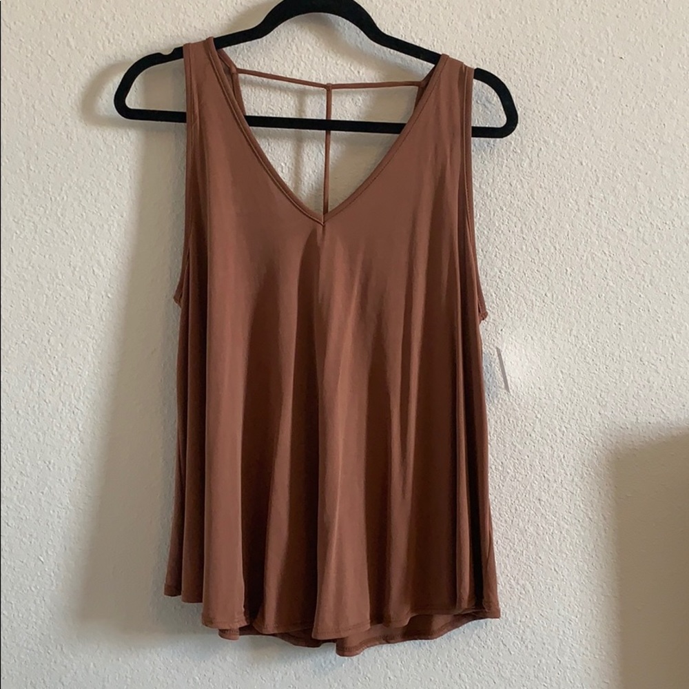 Brand new rust colored tank
